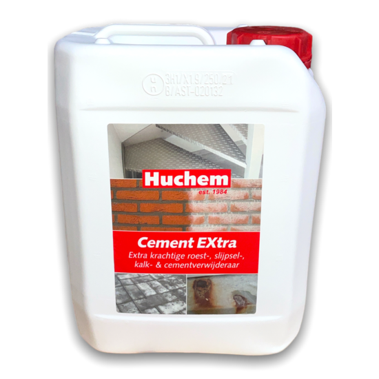 huchem cementsluier verwijderaar 5l anti kalk sten